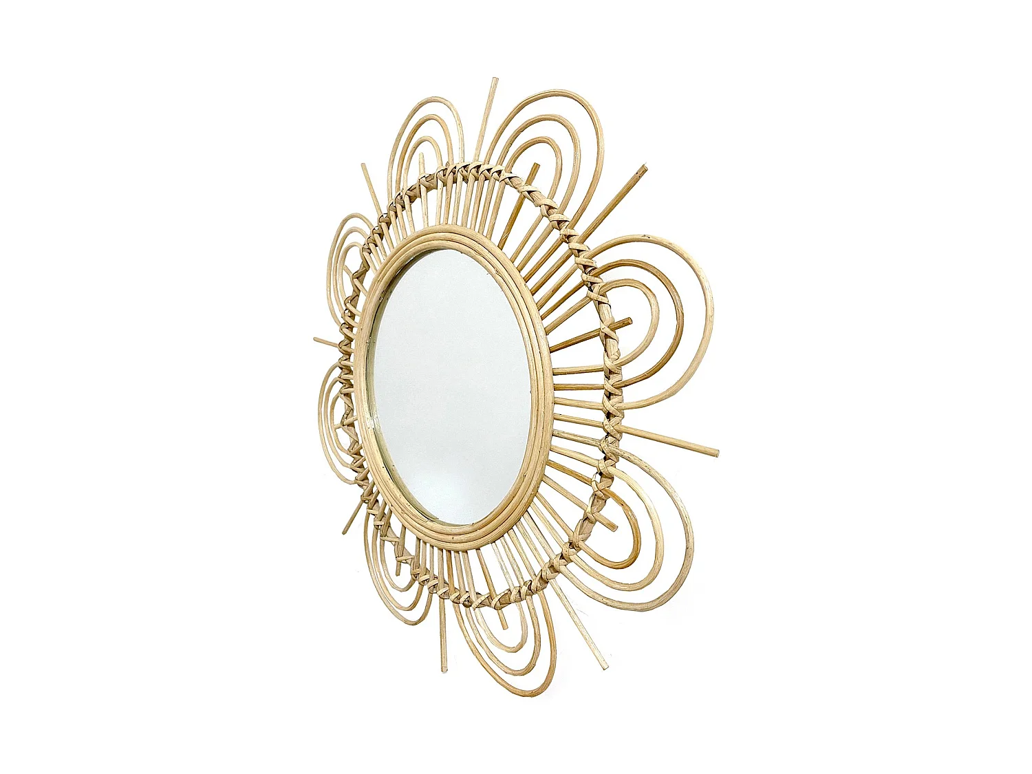 Miroir en rotin Aina 325