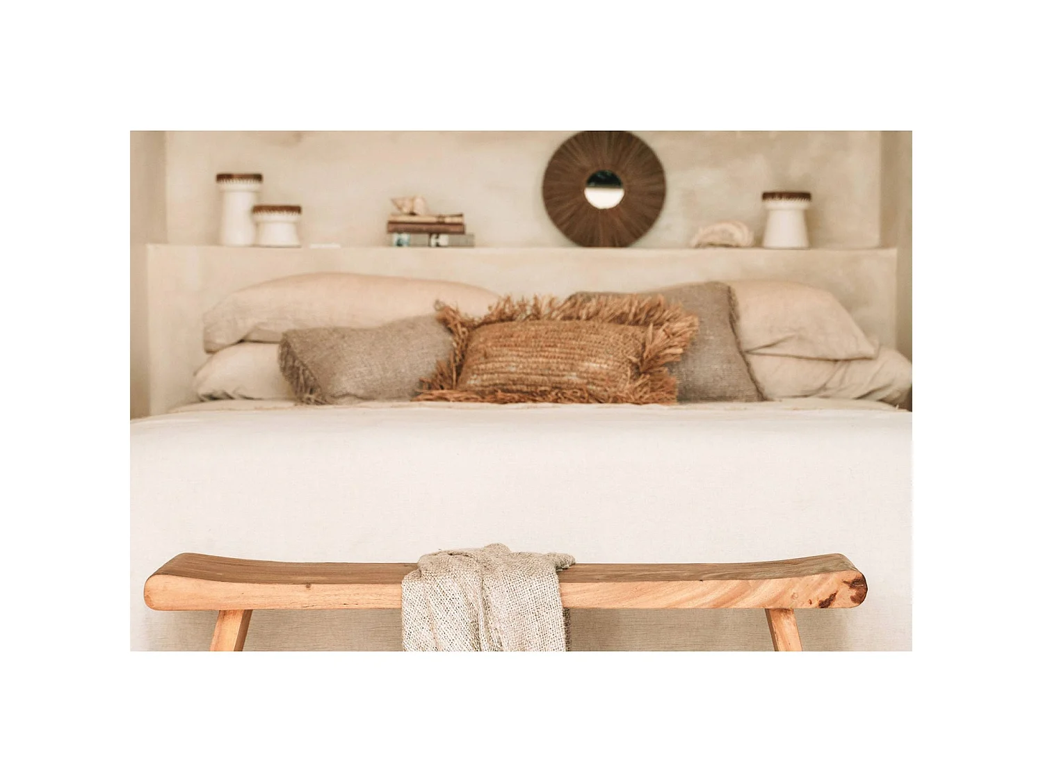 Miroir Alang Alang par Bazar Bizar