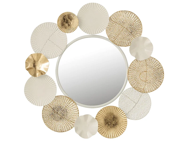 Miroir mural Henning en Métal