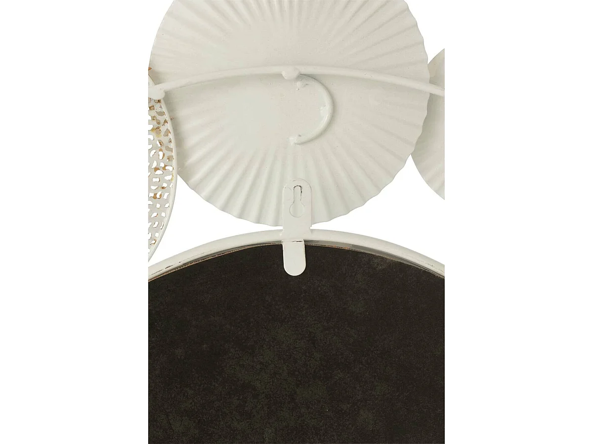 Miroir mural Henning en Métal