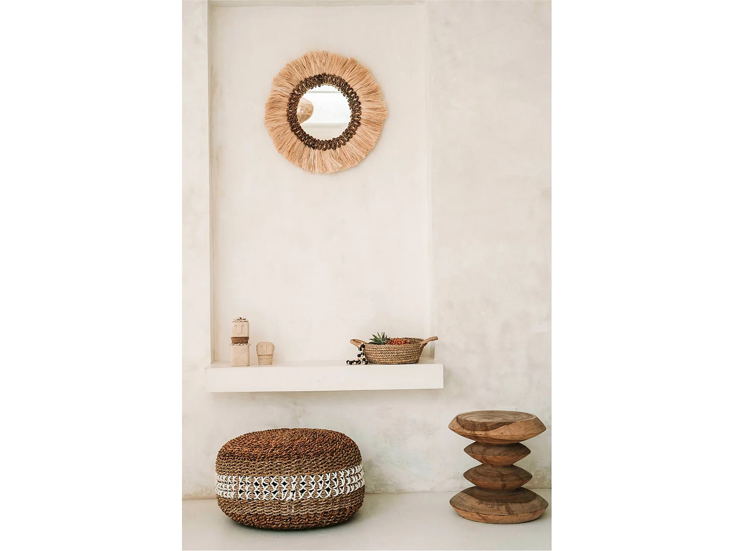 Miroir Mowgli Bohème Chic Bazar Bizar