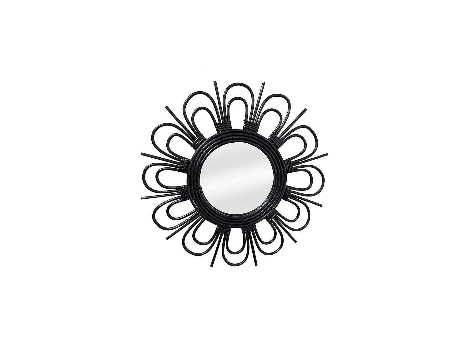 Miroir en rotin Aina 225
