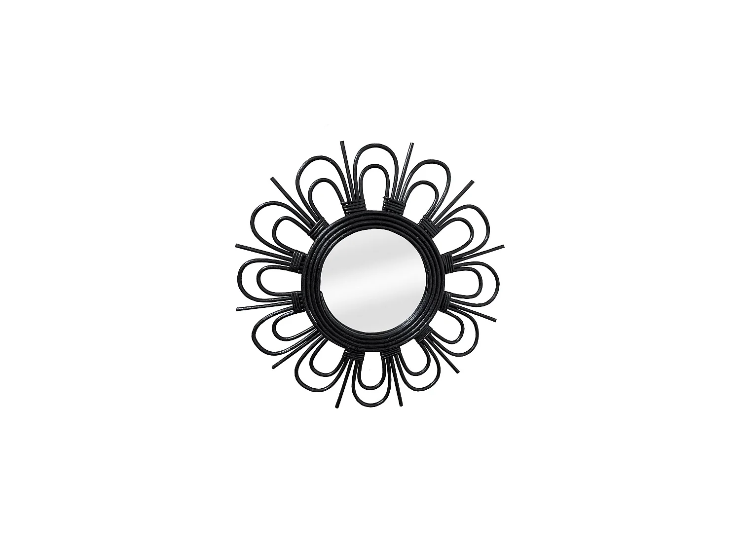 Miroir en rotin Aina 225
