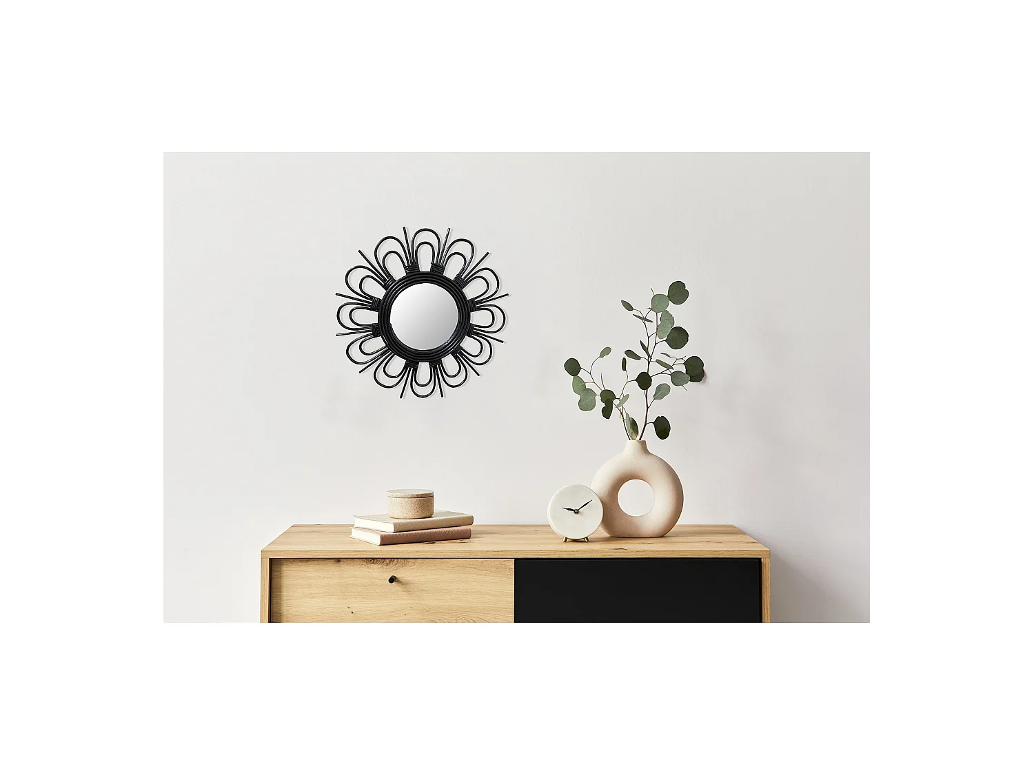 Miroir en rotin Aina 225
