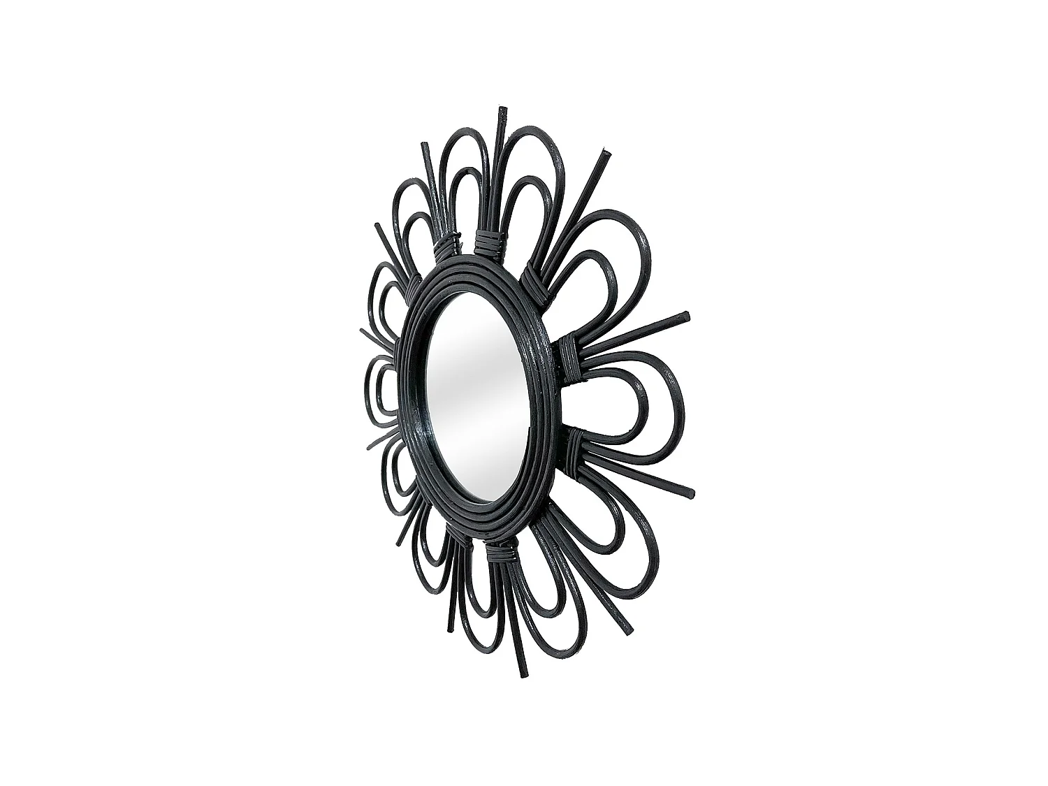 Miroir en rotin Aina 225