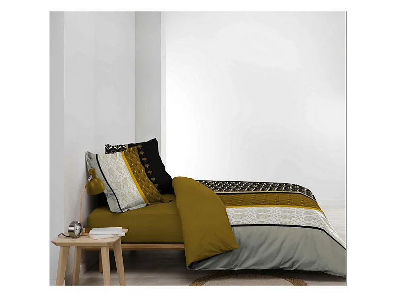 Parure de Lit 3 Pièces "Smarty" 260x240cm Multicolore