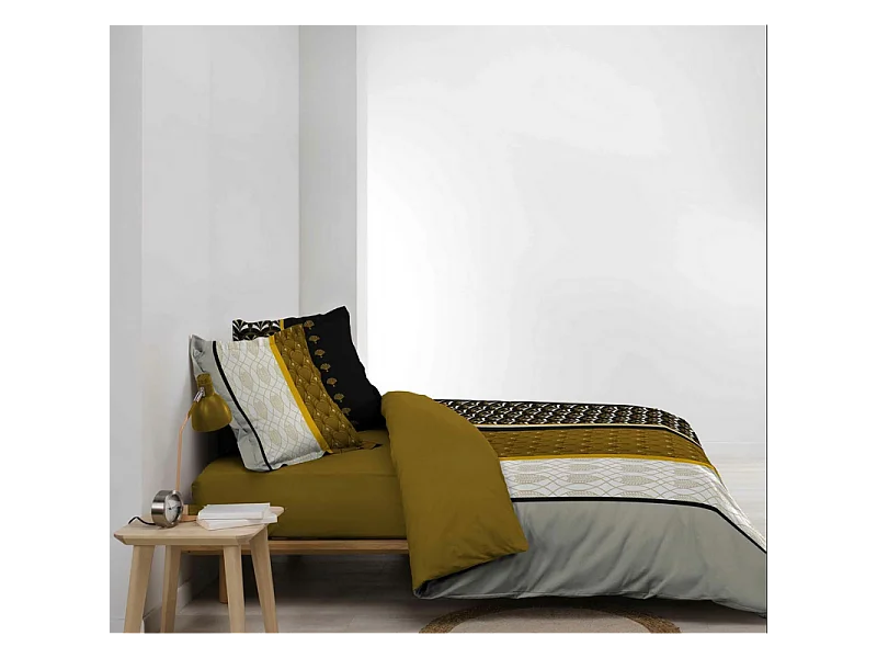 Parure de Lit 3 Pièces "Smarty" 260x240cm Multicolore
