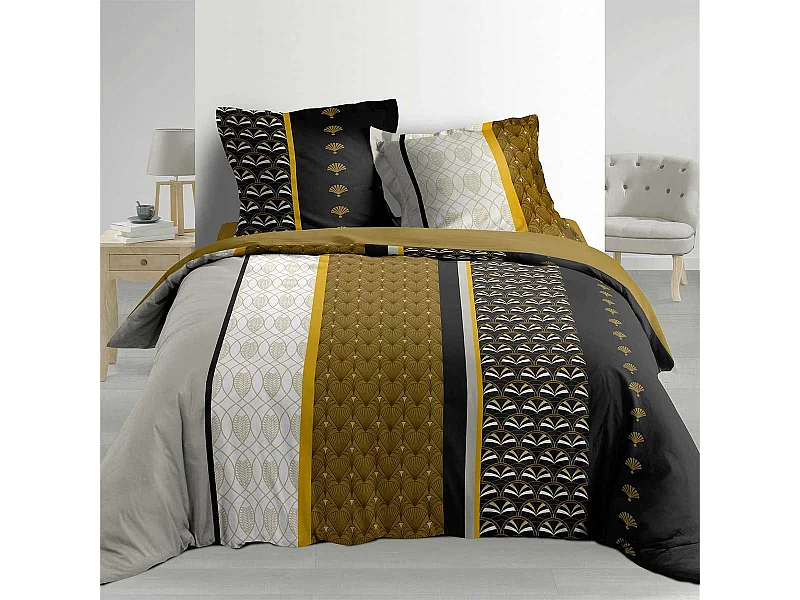 Parure de Lit 3 Pièces "Smarty" 260x240cm Multicolore