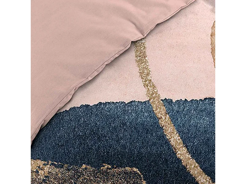 Parure de Lit 3 Pièces "Novaline" 260x240cm Blanc