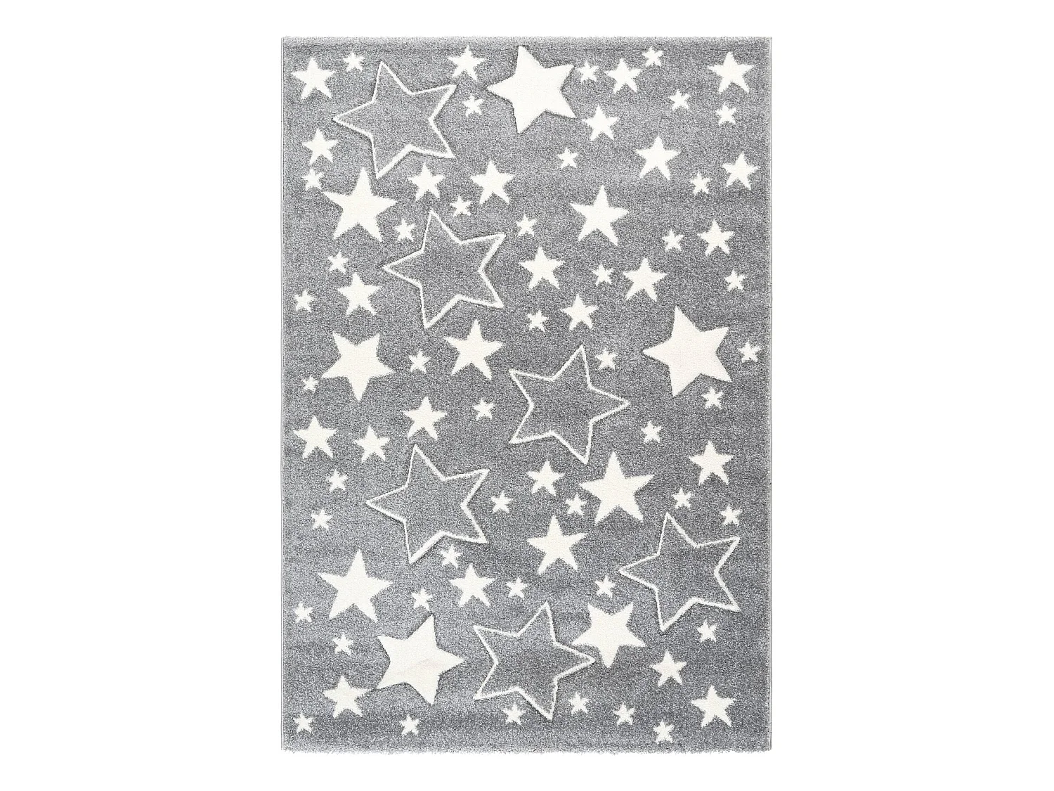 Tapis australie tamworth argent - 80 x 150 cm