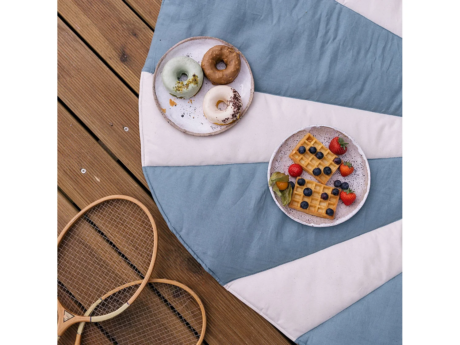 Tapis de sol soleil molletonné bébé enfant follow the sun