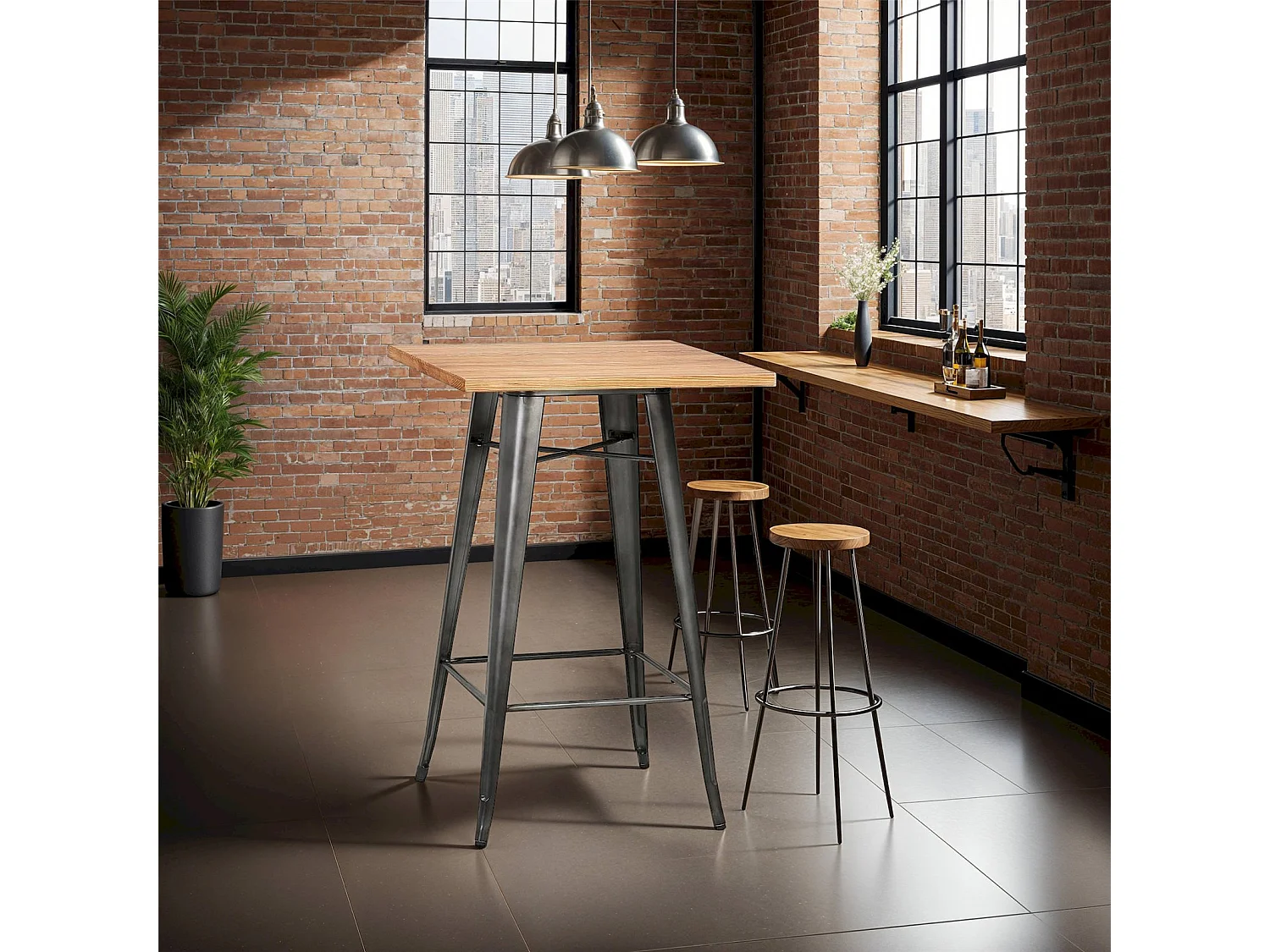 Table bar design Franklin