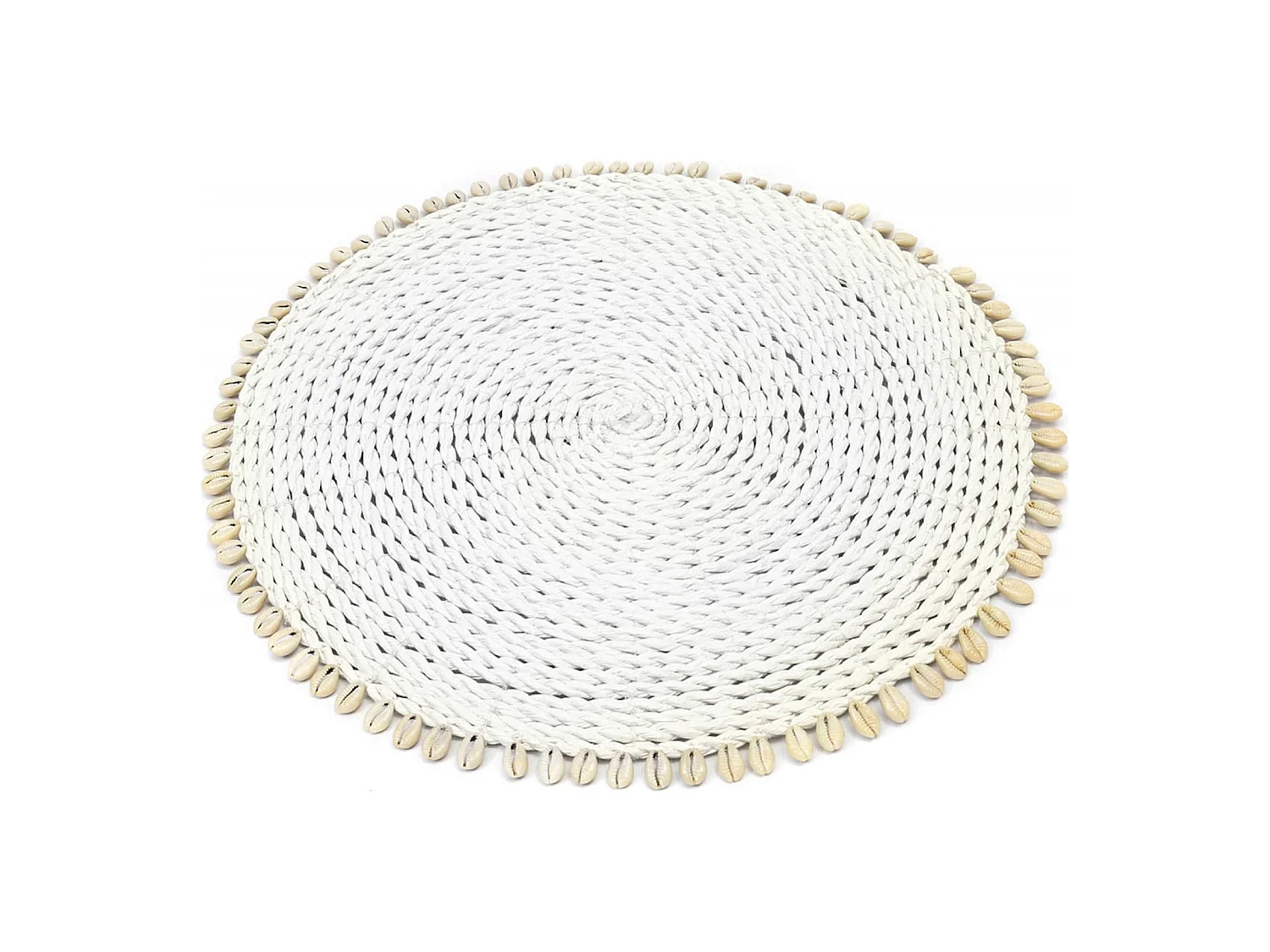 Set de Table Jonc de Mer et Coquillages