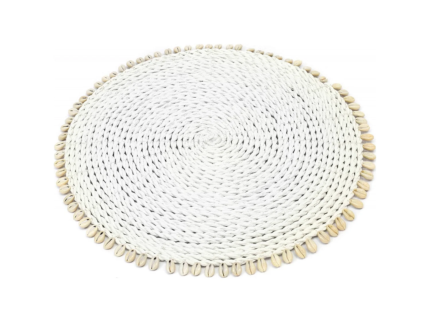 Set de Table Jonc de Mer et Coquillages