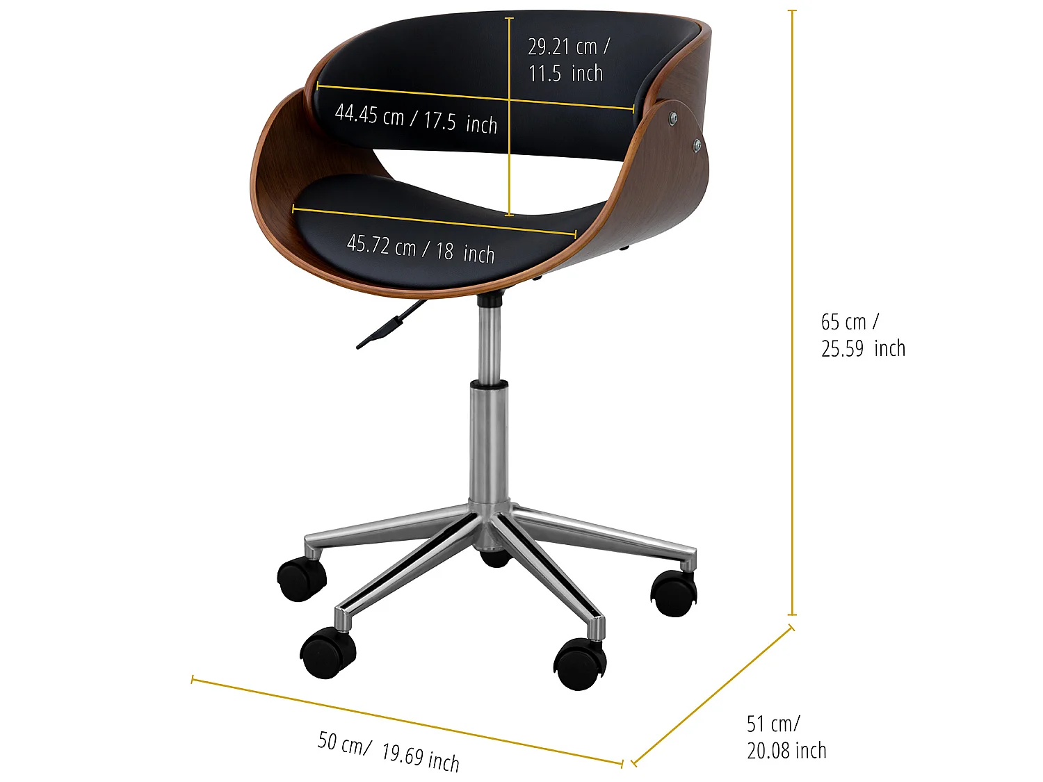 Teamson Home Tafellamp Mia tafellamp met zwart afgewerkte lampenkap VN-L00061-EU