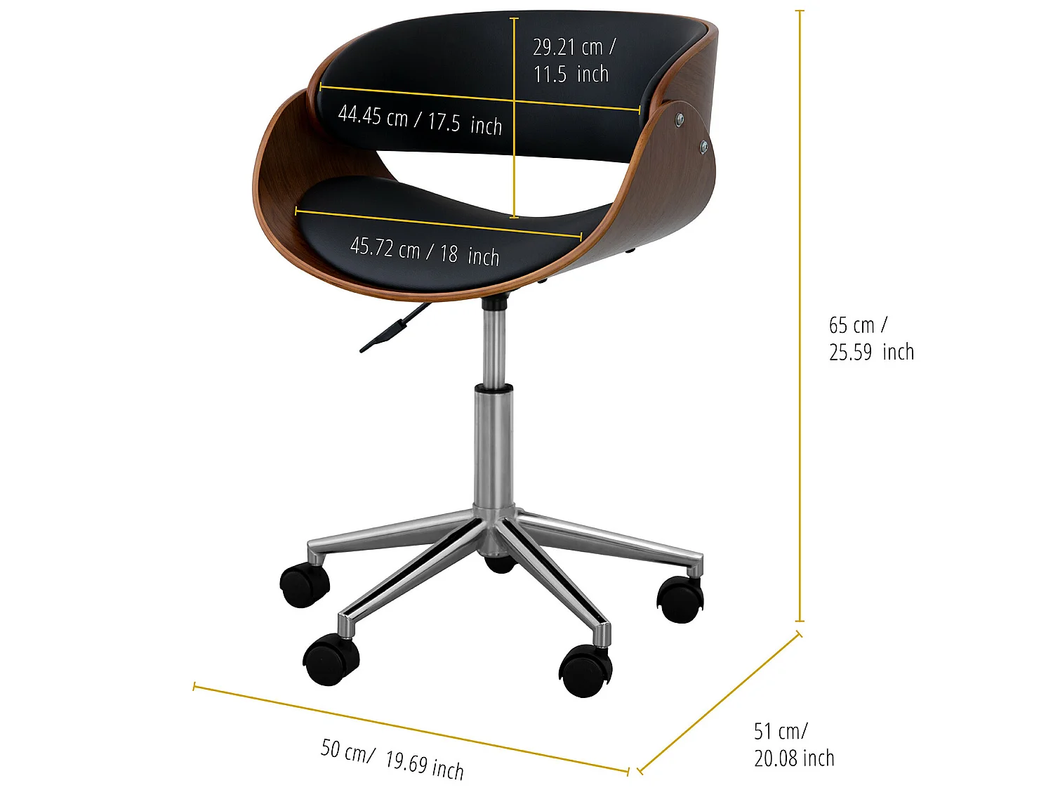 Teamson Home Tafellamp Mia tafellamp met zwart afgewerkte lampenkap VN-L00061-EU