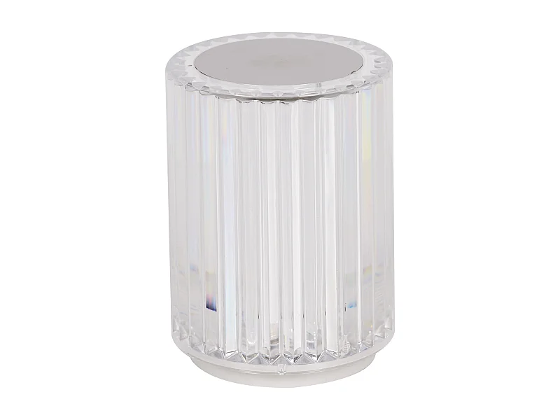 Lampe Tactile Rechargeable Lumiere Blance Transparent