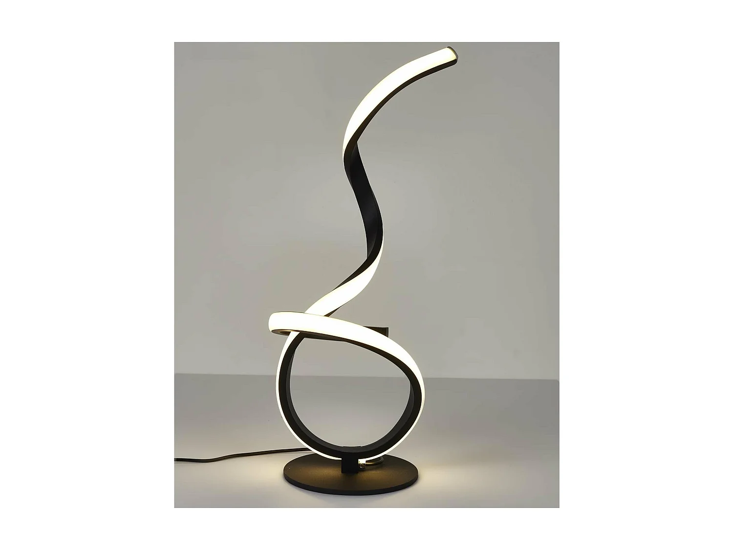 Lampe Led Design Noir Noir