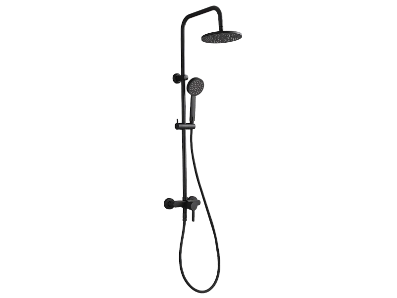 Delice colonne de douche mécanique noire - Essebagno