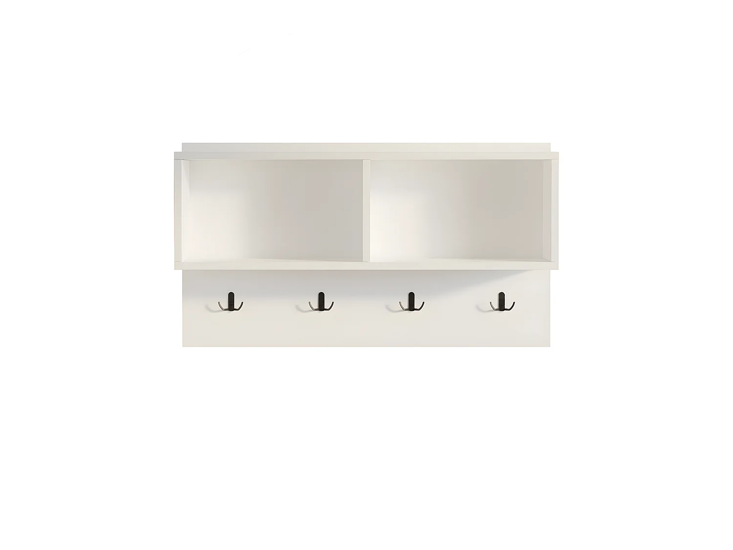 Cabide Brian Wardrobe com prateleira - Venprodin - 92 cm branco
