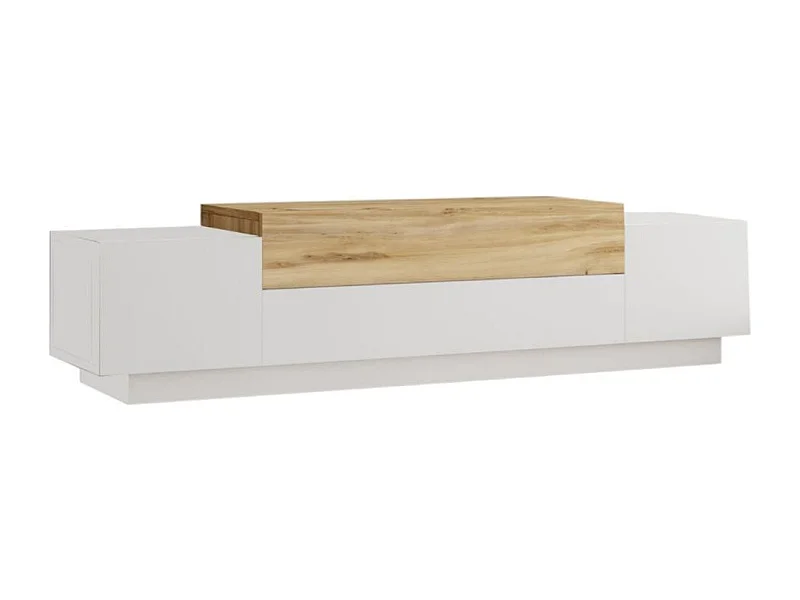 Mueble Tv  Fonda - Venprodin - 160 Cm Blanco- Fieltro