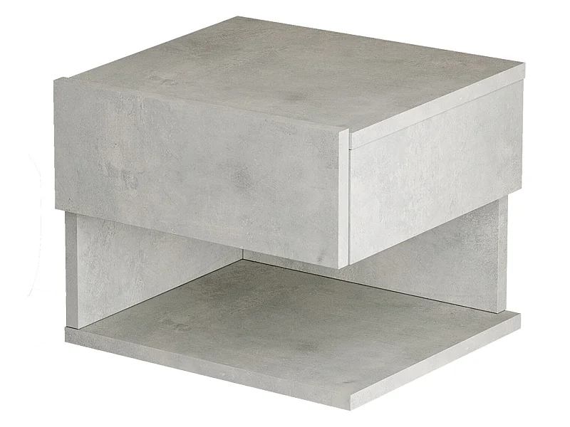 Mesa de cabeceira de parede Luvio - Venprodin - Pedra 35 cm