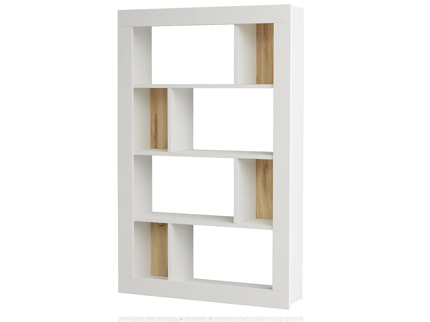 Estantería Luvio Multiusos - Venprodin - 146 Cm Fieltro-Blanco