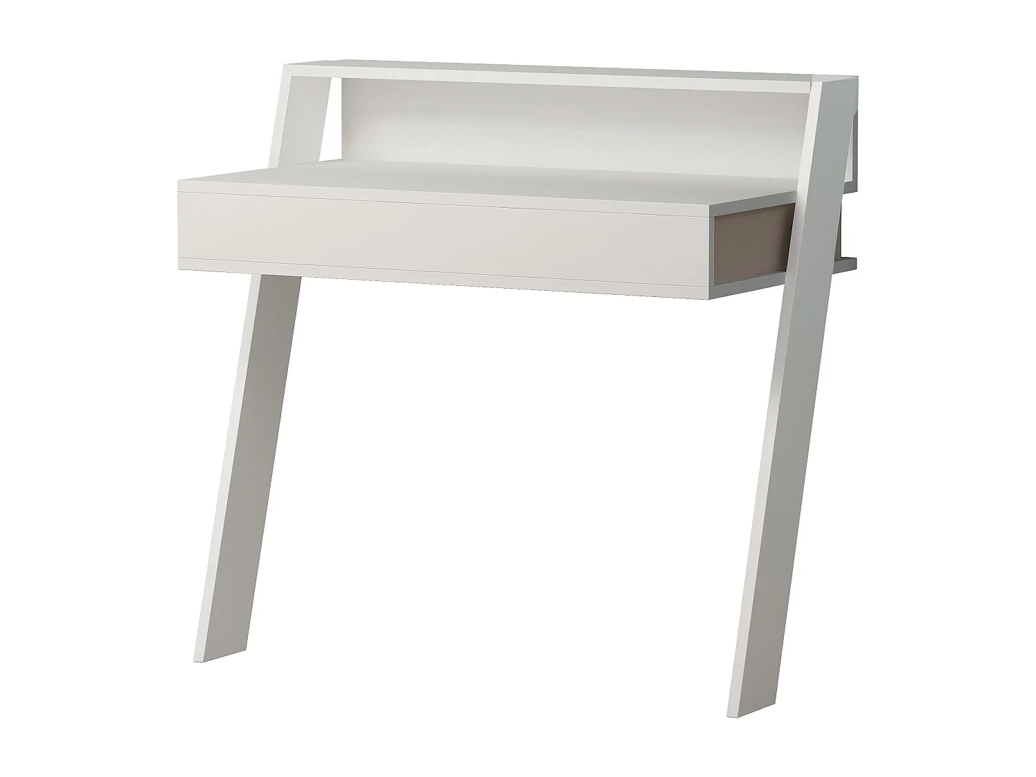 Arbeitstisch COWORK -  Weiß - 94 x 50 x 91 cm