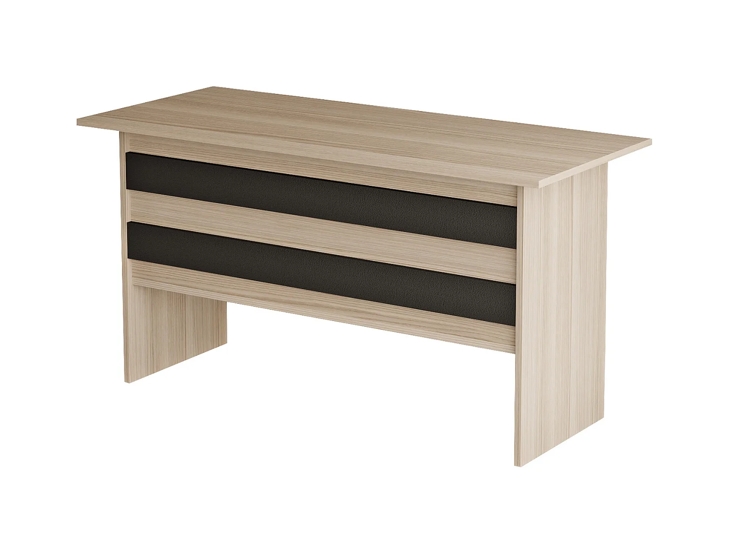 Mesa de Escritório - Venprodin -120 Cm - Carvalho-Preto