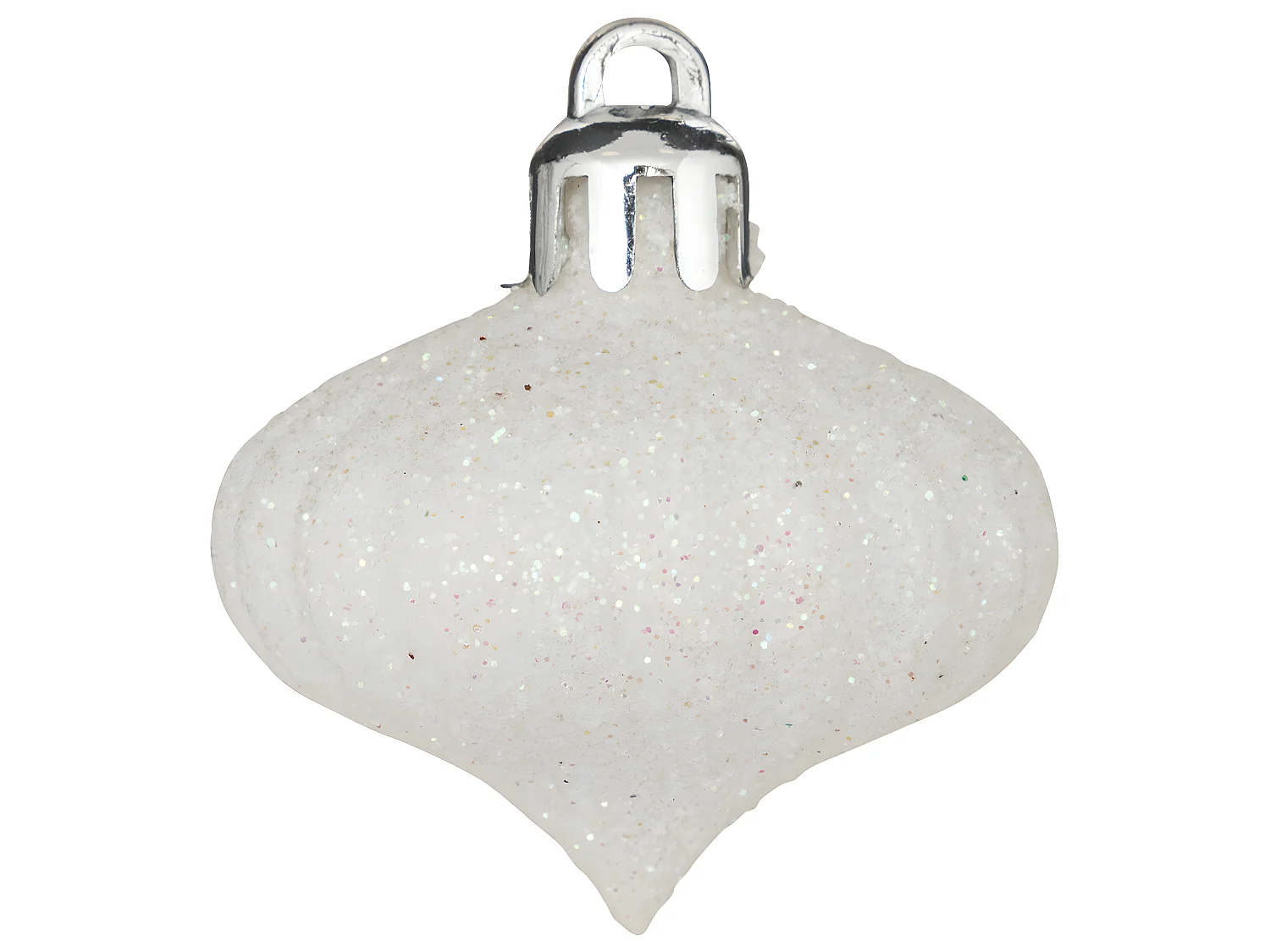 Déco de sapin de Noël Kit de 18 pièces Boules et Cimier - Rouge et Blanc