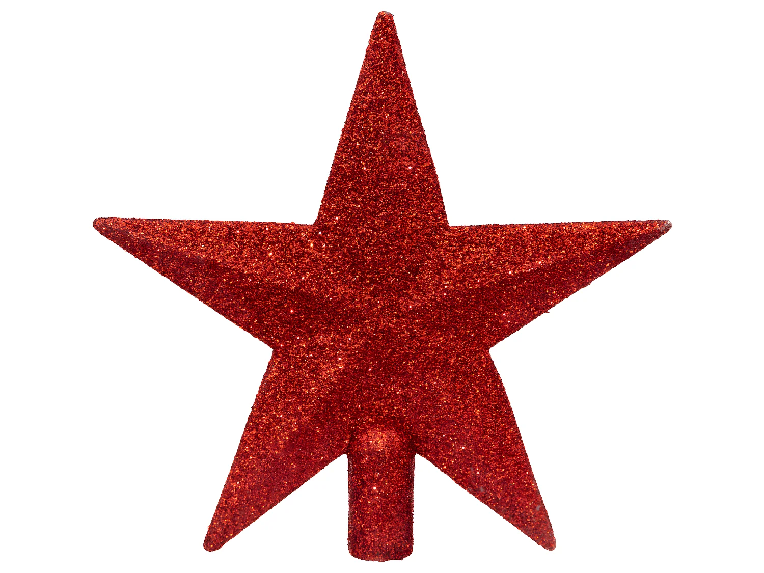 Déco de sapin de Noël Kit de 18 pièces Boules et Cimier - Rouge et Doré