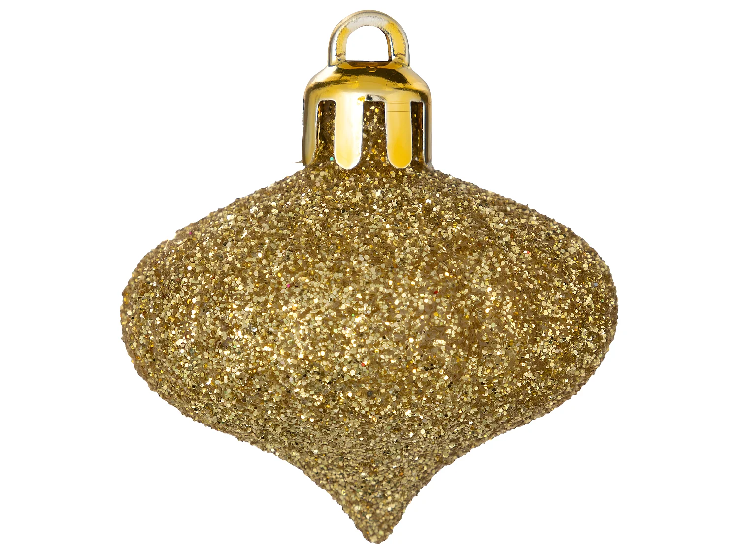 Déco de sapin de Noël Kit de 18 pièces Boules et Cimier - Rouge et Doré