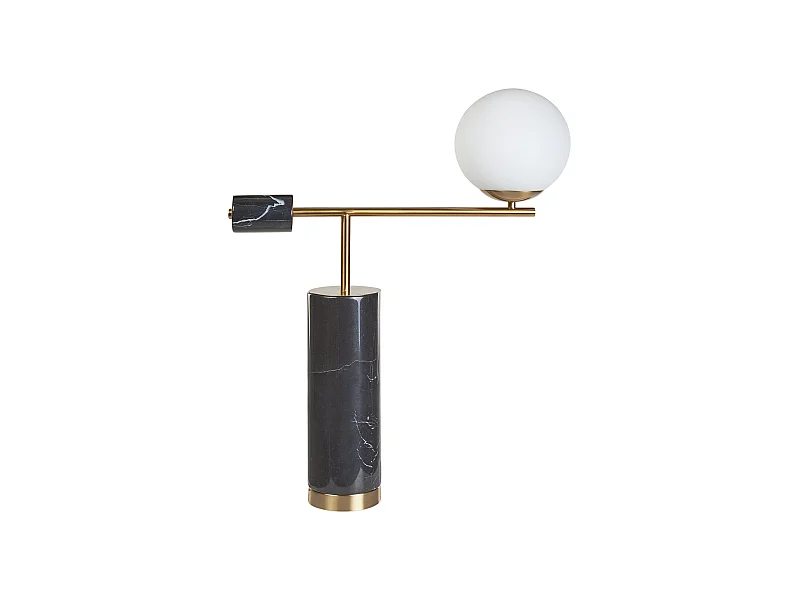 Tischleuchte HONDO Stein Schwarz