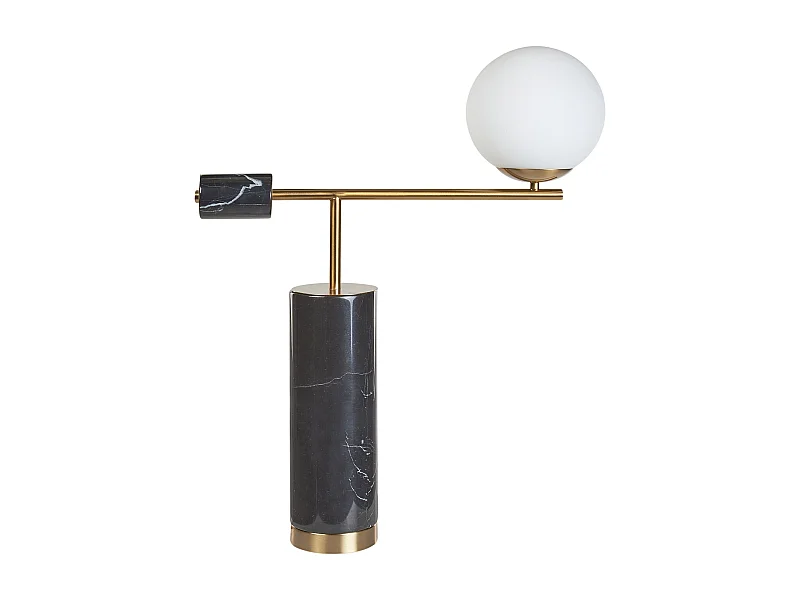 Tischleuchte HONDO Stein Schwarz