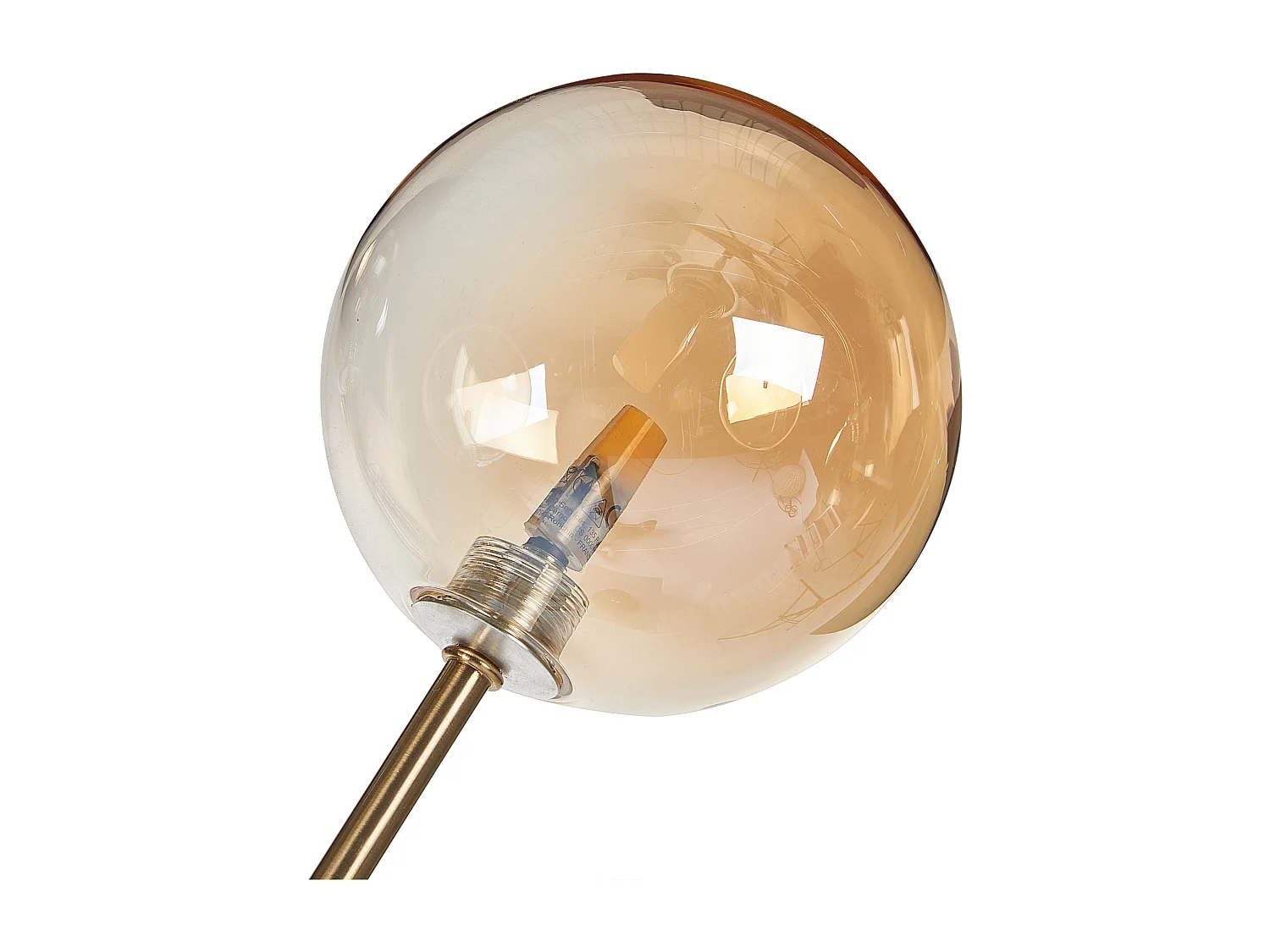 Lampe de table en métal doré TAMESI