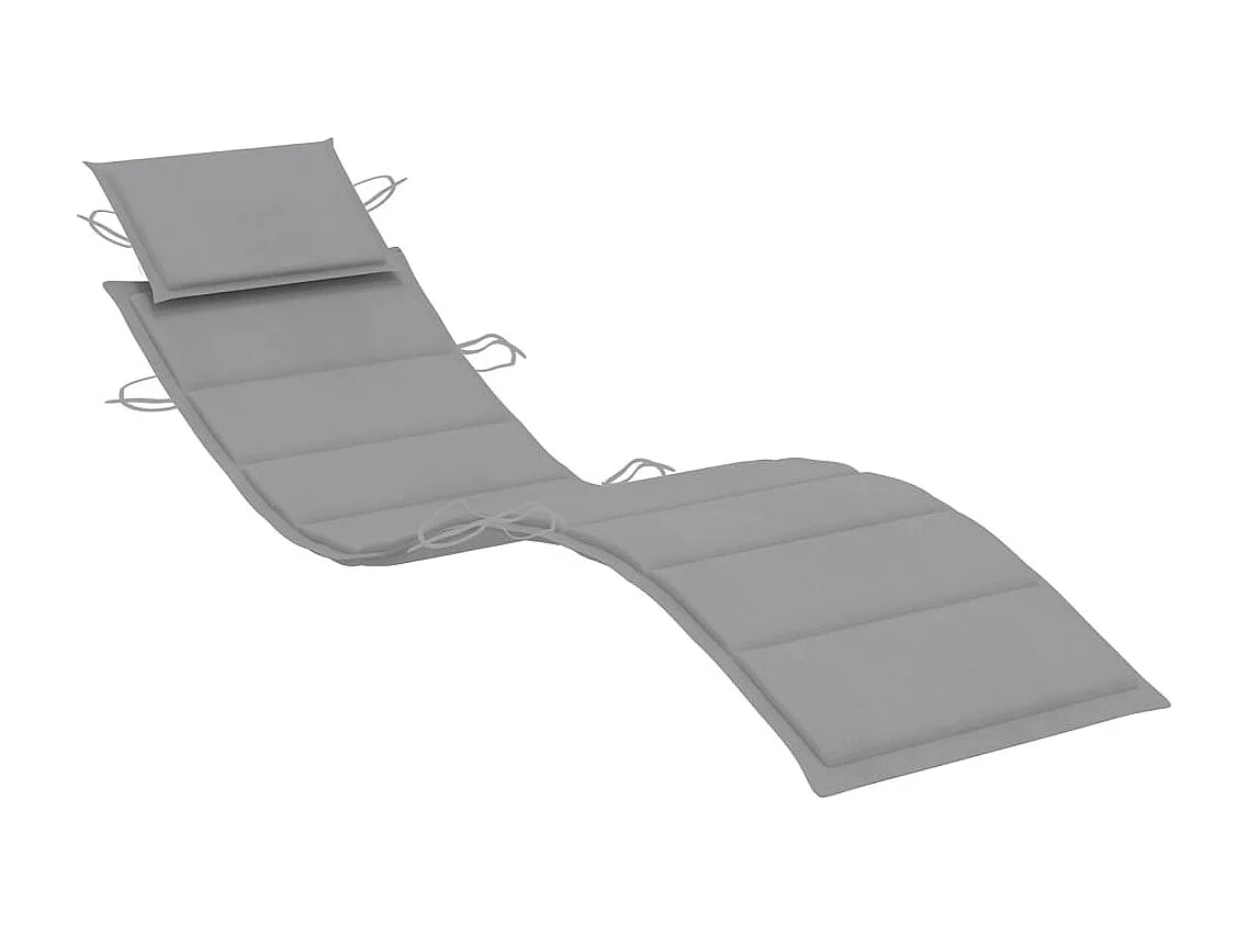 Transat chaise longue bain bois marron 184 x 55 x 64 cm 02_0012395