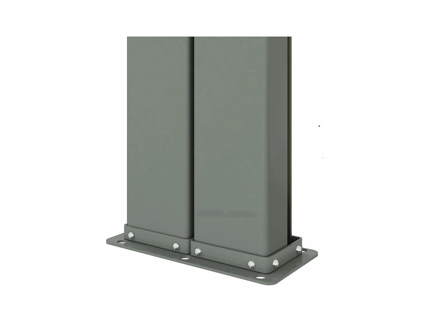 Toldo de protección lateral retráctil para terraza, jardín, terraza, balcón, protección visual, 180 x 1000 cm, negro 02_0007441