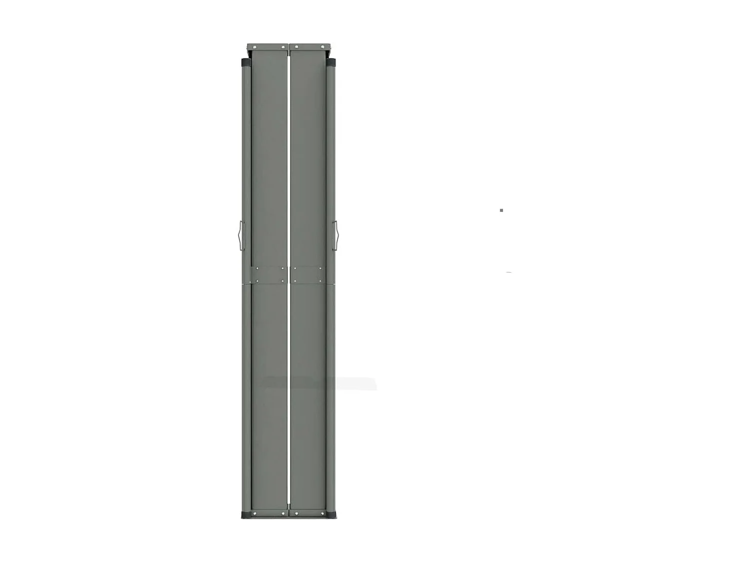 Toldo de protección lateral retráctil para terraza, jardín, terraza, balcón, protección visual, 180 x 1000 cm, negro 02_0007441