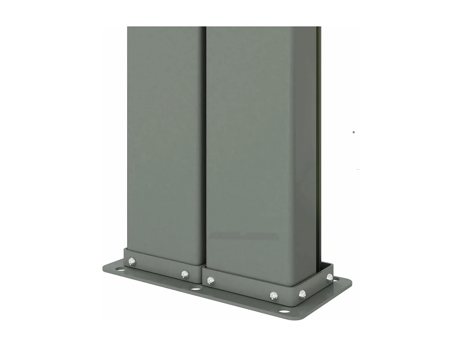 Toldo de protección lateral retráctil para terraza, jardín, terraza, balcón, protección visual, 180 x 1000 cm, negro 02_0007441