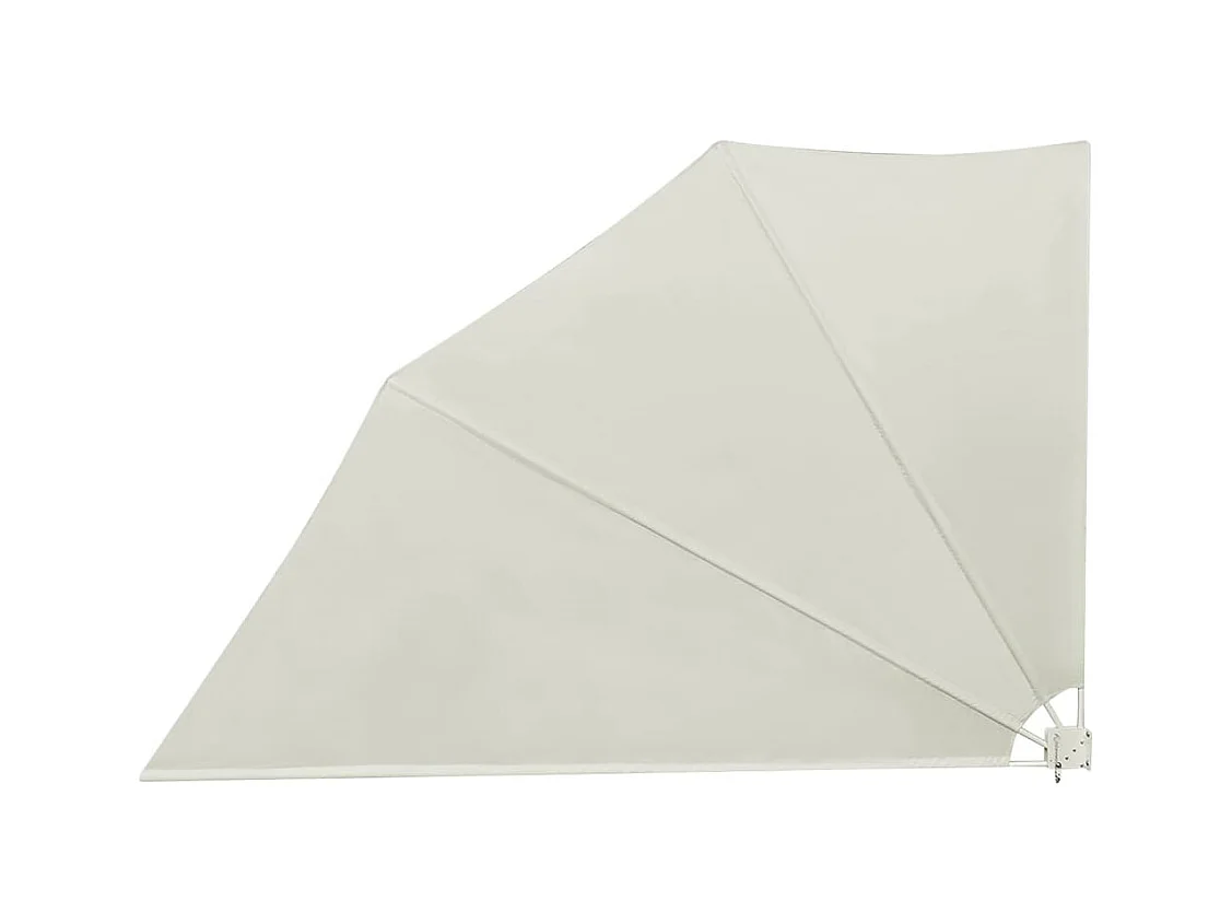 Tela de toldo retrátil tela de privacidade lateral para pátio jardim terraço varanda tela de proteção visual 160 x 240 cm creme 02_0007056