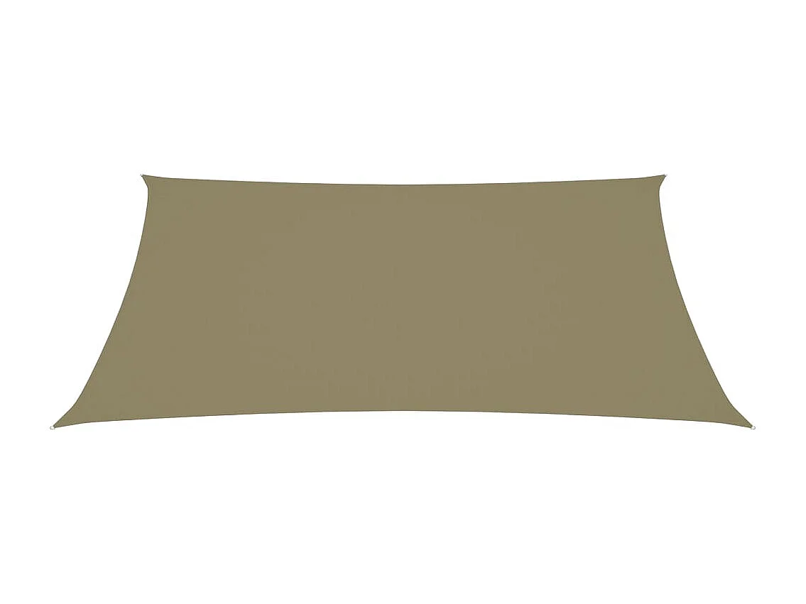 Voile d'ombrage parasol tissu tissu beige 800 x 600 x 600 cm 02_0009742