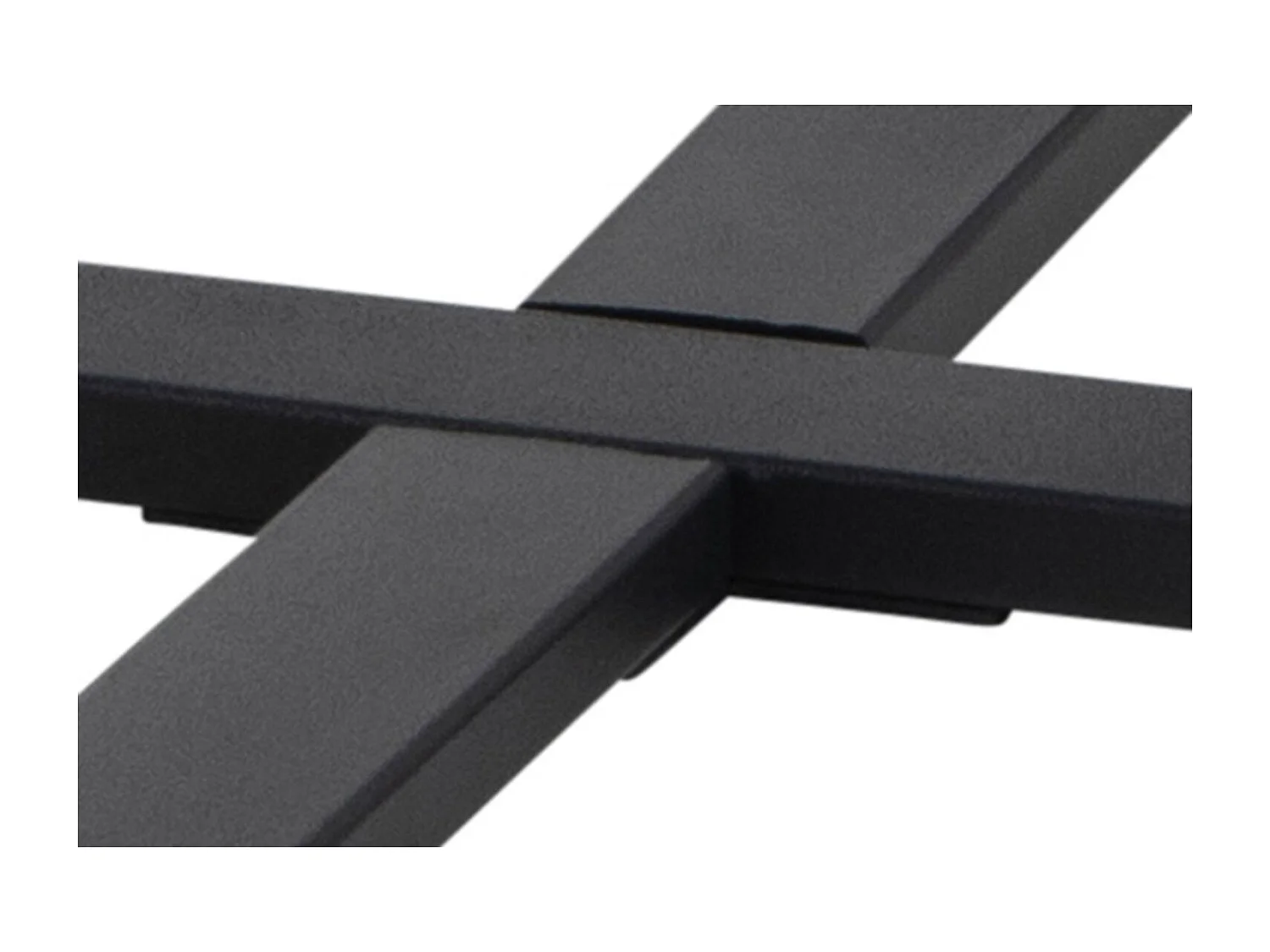 Table basse ronde effet marbre noir HARLEM