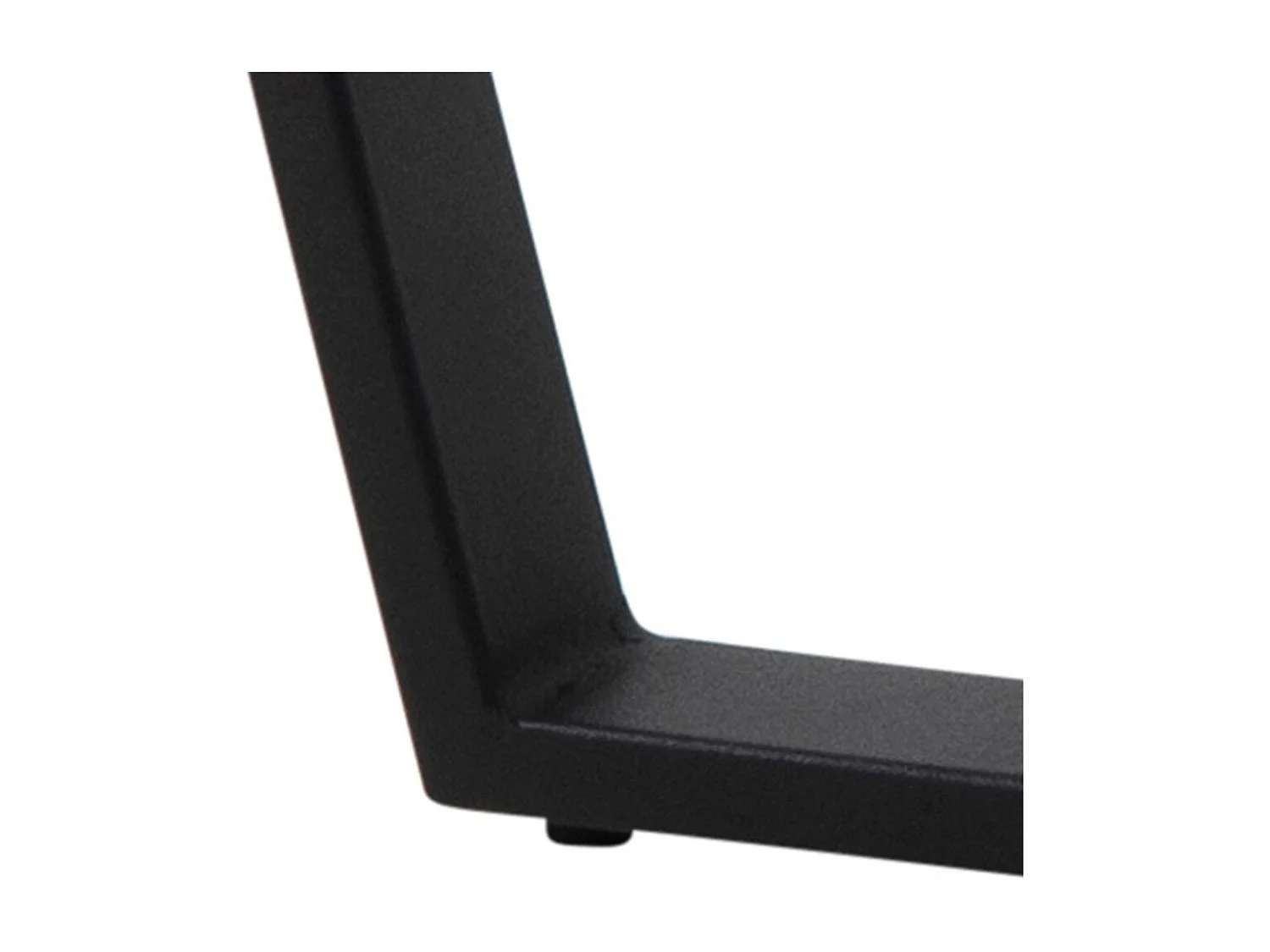 Runder Couchtisch mit schwarzem Marmor-Effekt HARLEM