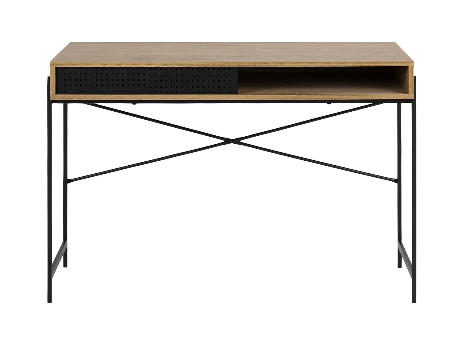 Bureau industriel avec niche et porte coulissante MUSHU