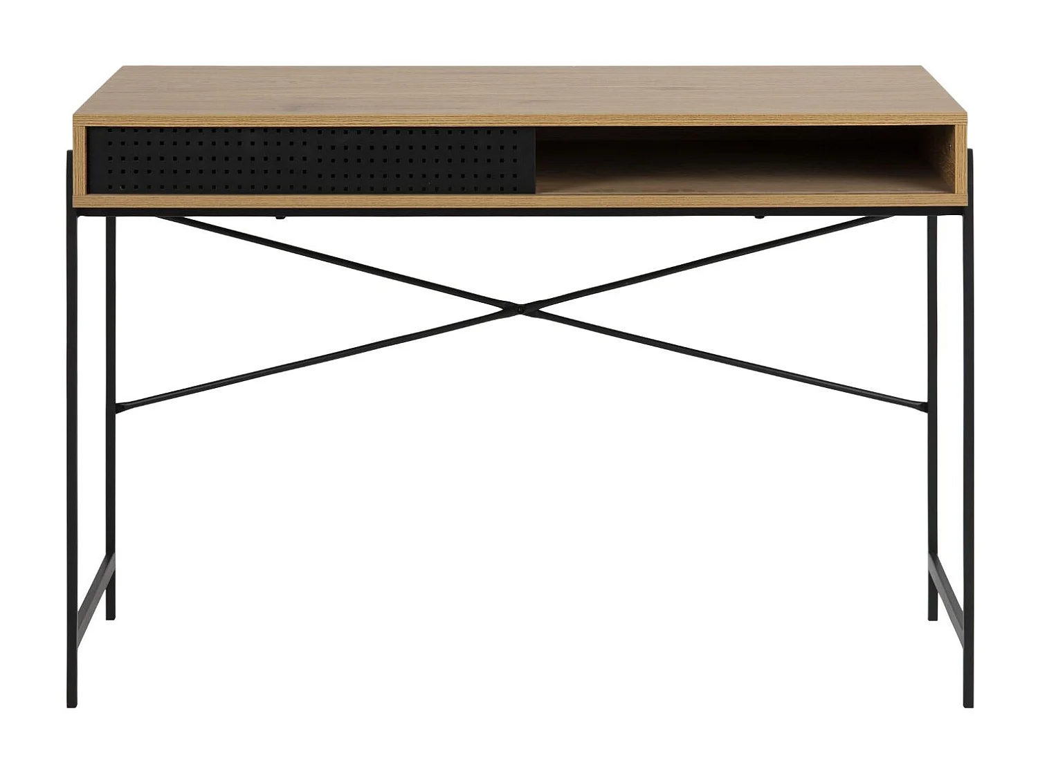 Bureau industriel avec niche et porte coulissante MUSHU