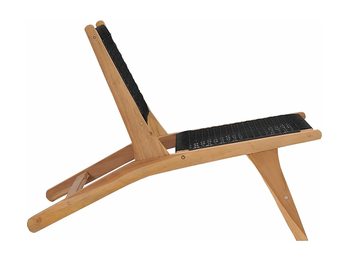 Transat chaise longue bain bois marron 89.5 x 60 x 65 cm 02_0012571