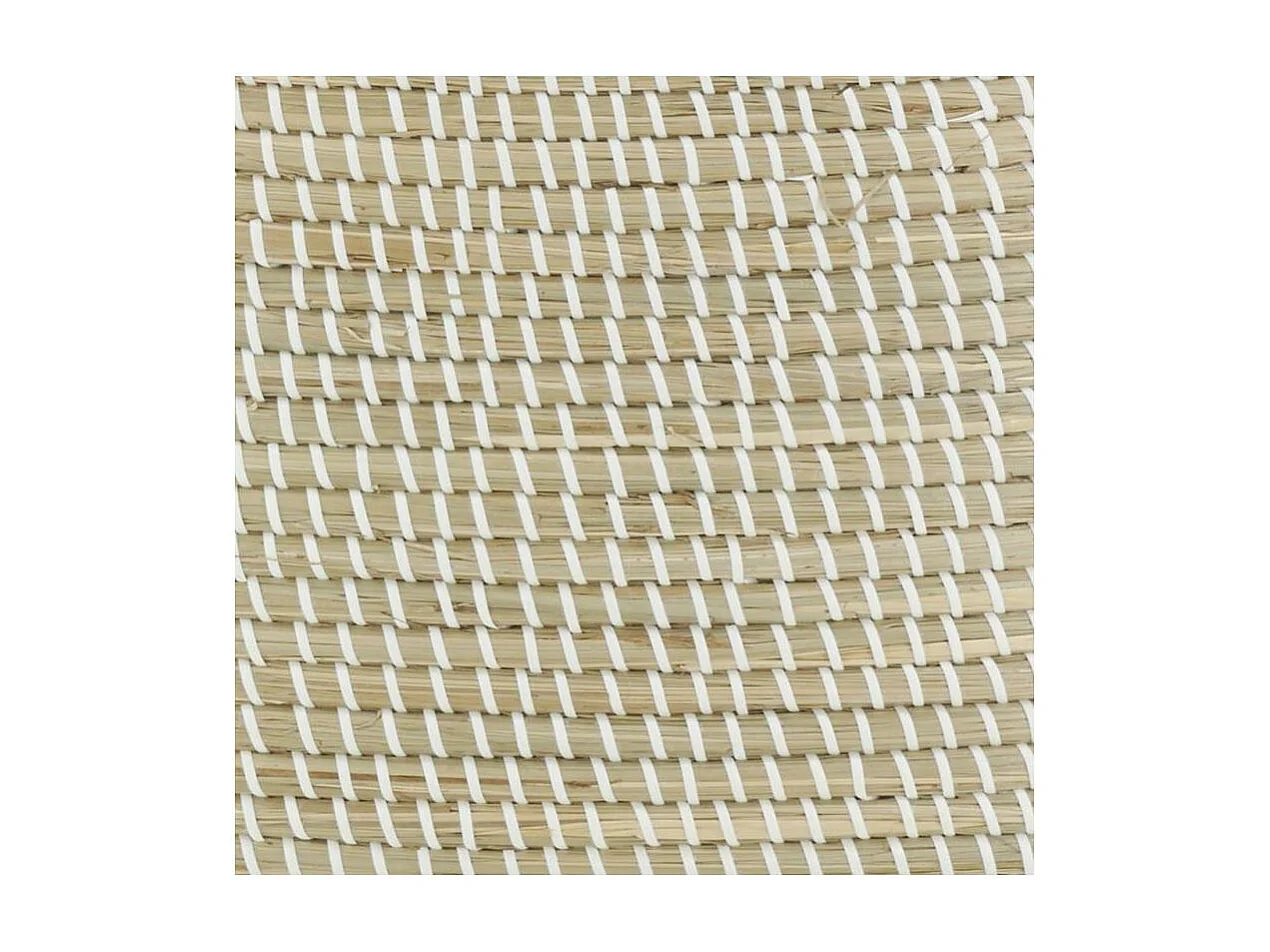 Grandes corbeilles de rangement en jonc