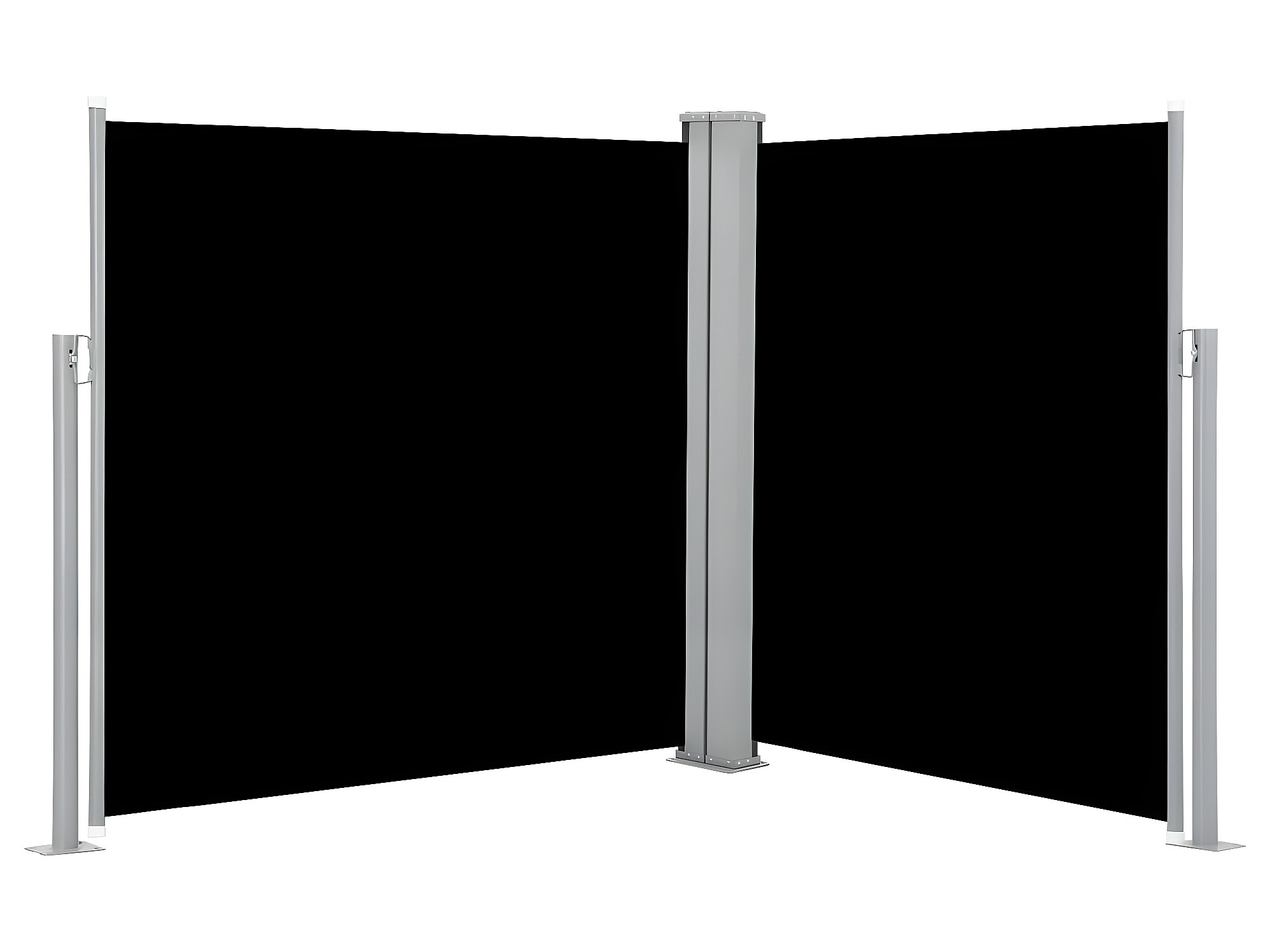 Auvent Paravent Store Brise-vue Latéral Rétractable De Patio Jardin Terrasse Balcon Protection Visuelle Ecran 140 X 600 Cm Bleu 02 0007135
