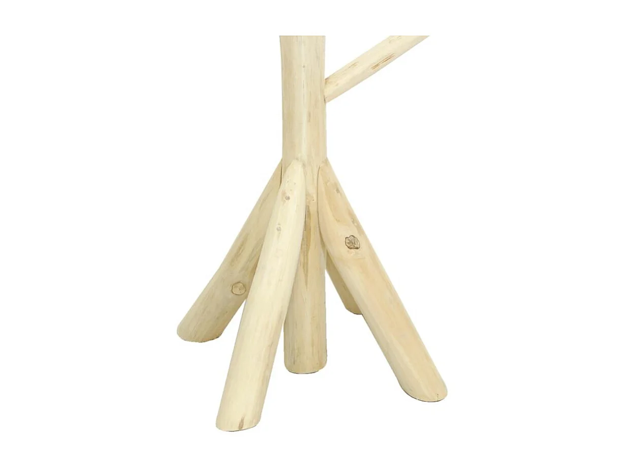 Porte-manteau en racine de teck