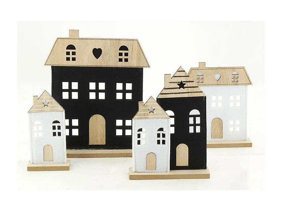 Village de Noel feutrine